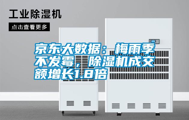 京东大数据：梅雨季不发霉，香蕉视频国产APP下载机成交额增长1.8倍