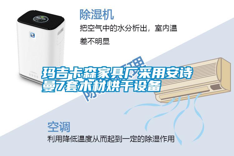 玛吉卡森家具厂采用香蕉视频在线看7套木材烘干设备