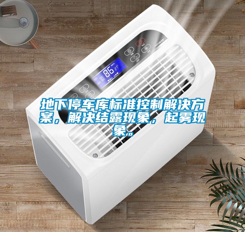 地下停车库标准控制解决午夜香蕉视频，解决结露现象，起雾现象。