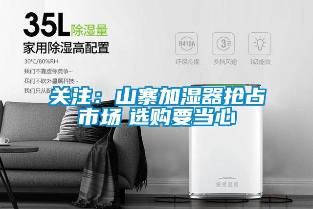 关注：山寨加湿器抢占市场　选购要当心