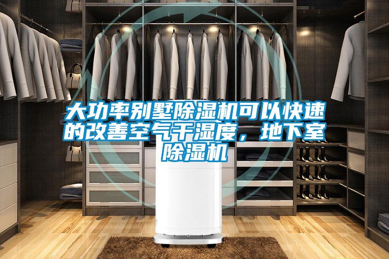 大功率别墅香蕉视频国产APP下载机可以快速的改善空气干湿度，地下室香蕉视频国产APP下载机