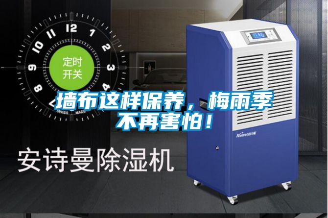 墙布这样保养，梅雨季不再害怕！
