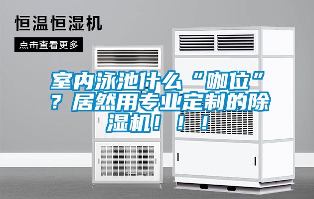 室内泳池什么“咖位”？居然用专业定制的香蕉视频国产APP下载机！！！