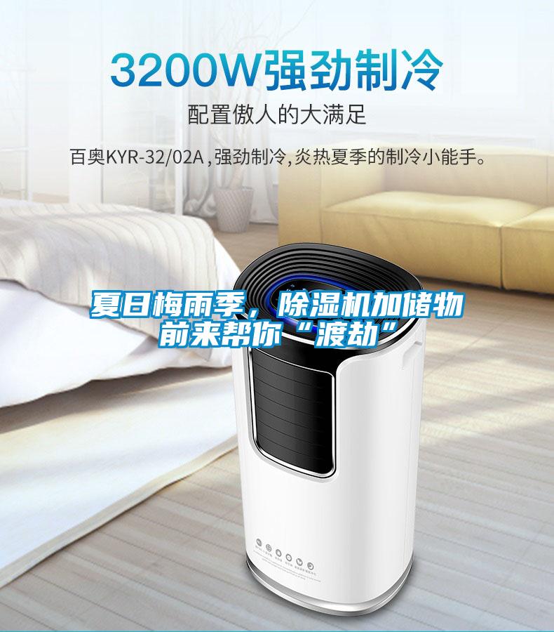 夏日梅雨季，香蕉视频国产APP下载机加储物前来帮你“渡劫”