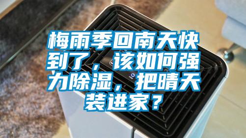 梅雨季回南天快到了，该如何强力香蕉视频国产APP下载，把晴天装进家？