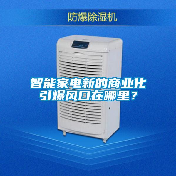 智能家电新的商业化引爆风口在哪里？
