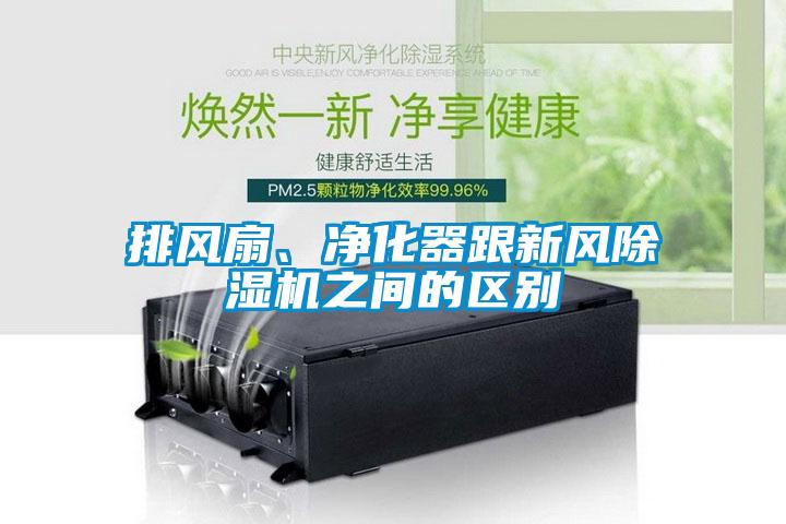 排风扇、净化器跟新风香蕉视频国产APP下载机之间的区别