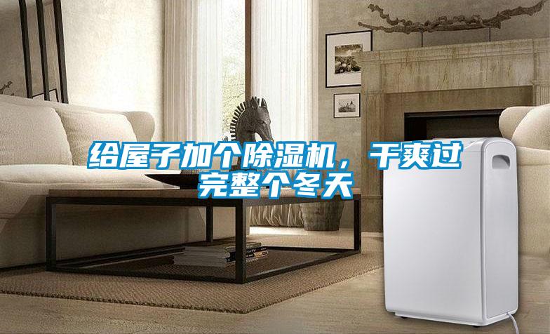 给屋子加个香蕉视频国产APP下载机，干爽过完整个冬天