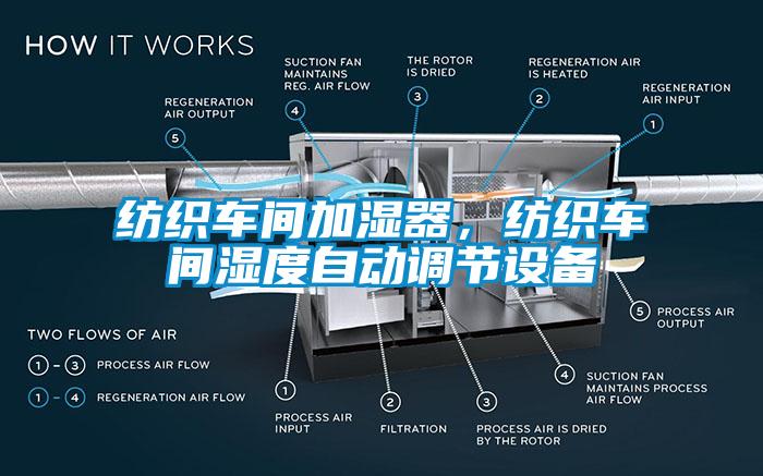 纺织车间加湿器，纺织车间湿度自动调节设备