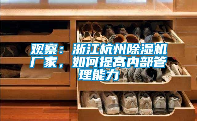 观察：浙江杭州香蕉视频国产APP下载机厂家，如何提高内部管理能力