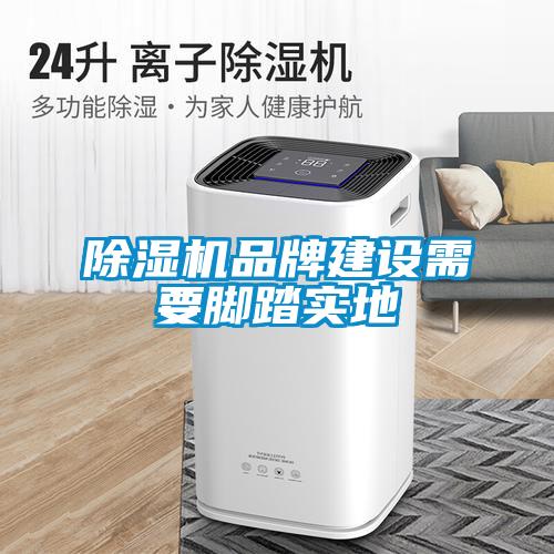 香蕉视频国产APP下载机品牌建设需要脚踏实地