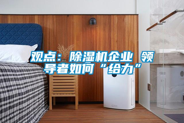 观点：香蕉视频国产APP下载机企业 领导者如何“给力”