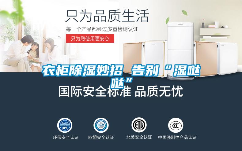 衣柜香蕉视频国产APP下载妙招 告别“湿哒哒”