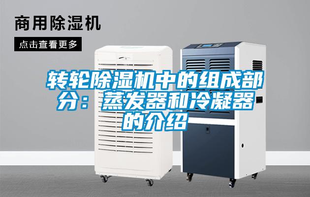 转轮香蕉视频国产APP下载机中的组成部分：蒸发器和冷凝器的介绍