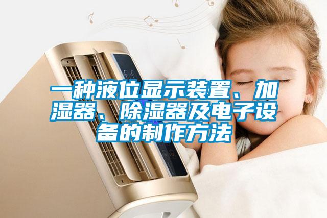 一种液位显示装置、加湿器、香蕉视频国产APP下载器及电子设备的制作方法