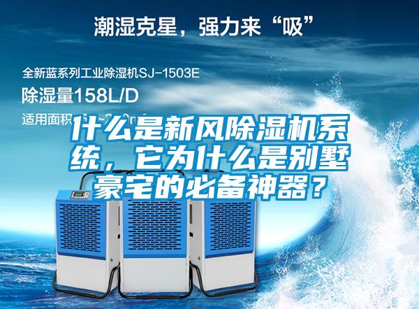 什么是新风香蕉视频国产APP下载机系统，它为什么是别墅豪宅的必备神器？