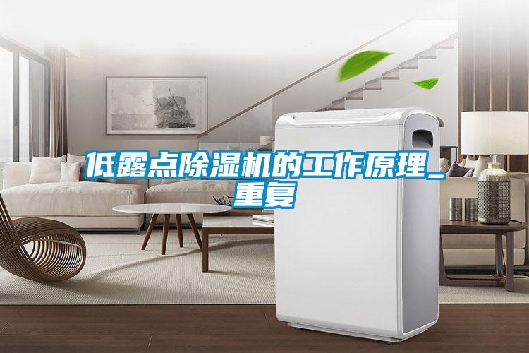 低露点香蕉视频国产APP下载机的工作原理_重复