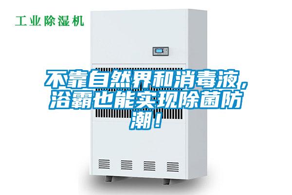 不靠自然界和消毒液，浴霸也能实现除菌防潮！