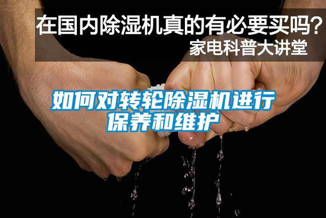 如何对转轮香蕉视频国产APP下载机进行保养和维护