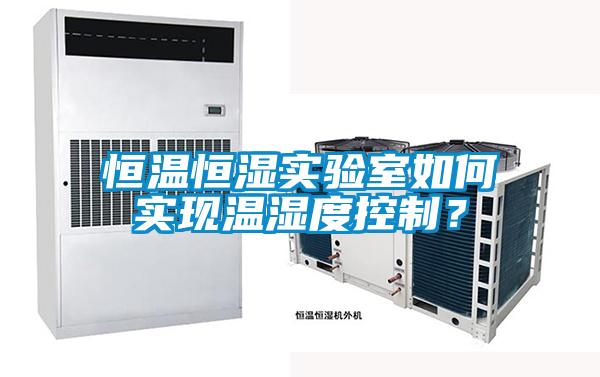 恒温恒湿实验室如何实现温湿度控制？