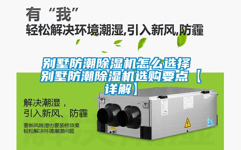 别墅防潮香蕉视频国产APP下载机怎么选择 别墅防潮香蕉视频国产APP下载机选购要点【详解】