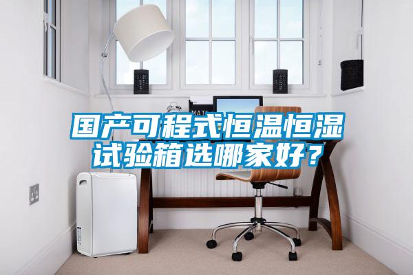 国产可程式恒温恒湿试验箱选哪家好？