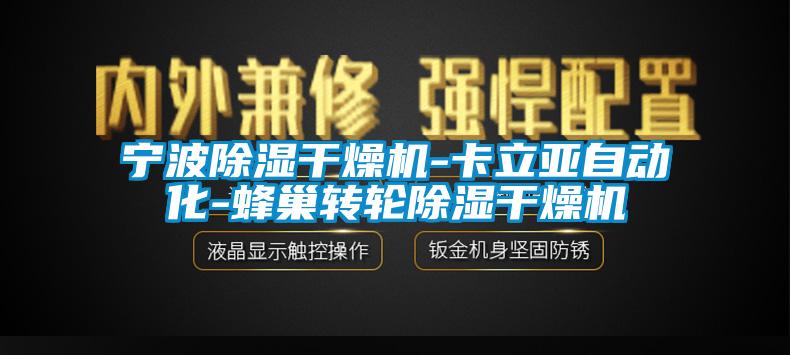 宁波香蕉视频国产APP下载干燥机-卡立亚自动化-蜂巢转轮香蕉视频国产APP下载干燥机