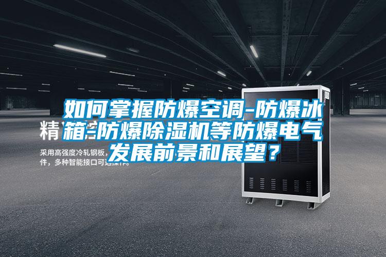 如何掌握防爆空调-防爆冰箱-防爆香蕉视频国产APP下载机等防爆电气发展前景和展望？