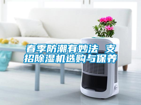 春季防潮有妙法 支招香蕉视频国产APP下载机选购与保养