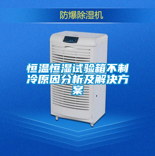恒温恒湿试验箱不制冷原因分析及解决午夜香蕉视频