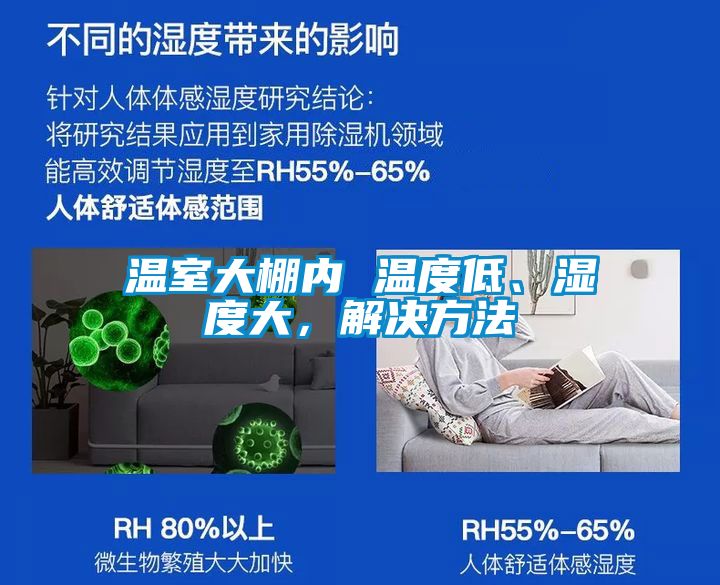 温室大棚内 温度低、湿度大，解决方法