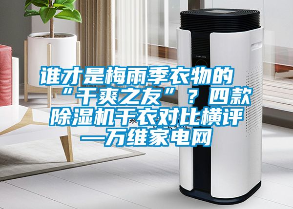 谁才是梅雨季衣物的“干爽之友”？四款香蕉视频国产APP下载机干衣对比横评—万维家电网