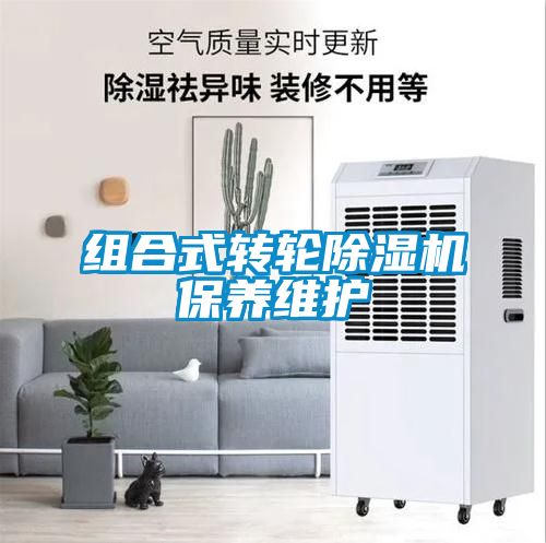 组合式转轮香蕉视频国产APP下载机保养维护
