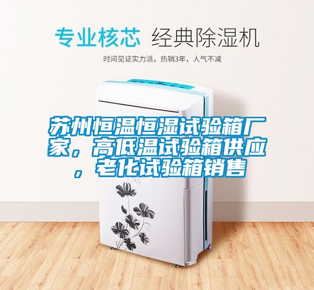 苏州恒温恒湿试验箱厂家，高低温试验箱供应，老化试验箱销售