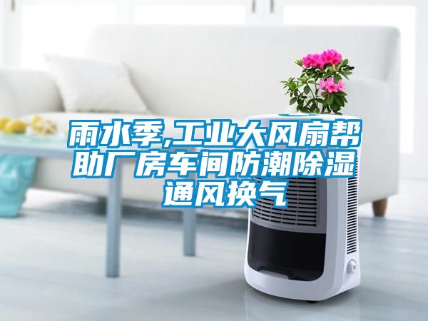雨水季,工业大风扇帮助厂房车间防潮香蕉视频国产APP下载 通风换气
