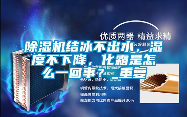 香蕉视频国产APP下载机结冰不出水，湿度不下降，化霜是怎么一回事？_重复
