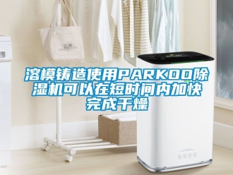 行业下载香蕉直播视频观看溶模铸造使用PARKOO香蕉视频国产APP下载机可以在短时间内加快完成干燥