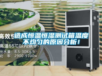 知识百科造成恒温恒湿测试箱温度不均匀的原因分析！